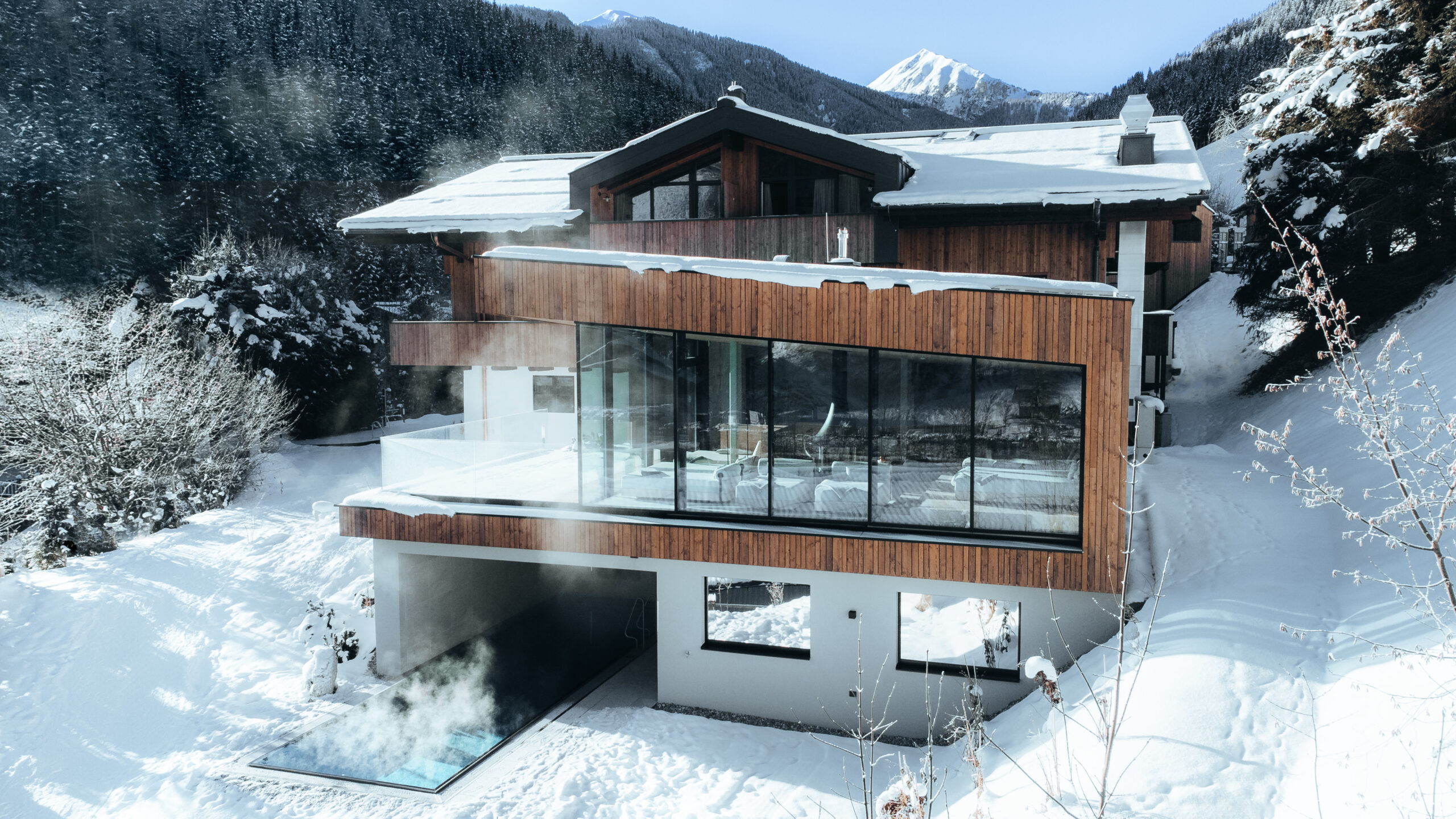 Winter urlaub Saalbach, Haus Jausern Saalbach, Ski in Ski out, Hotel an der Piste