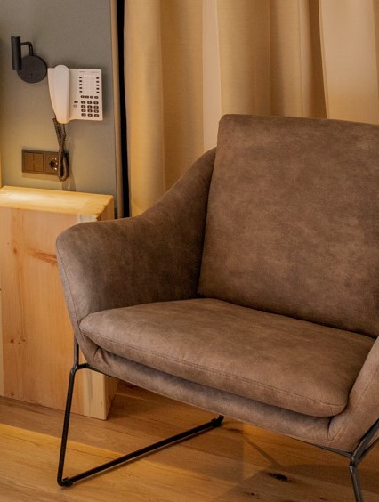 Loungechair, im Hotel Haus Jausern in Saalbach